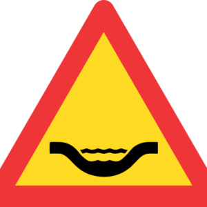 TW350 - Temporary Drift Road Sign