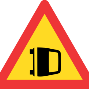 TW353 - Temporary Accident Road Sign