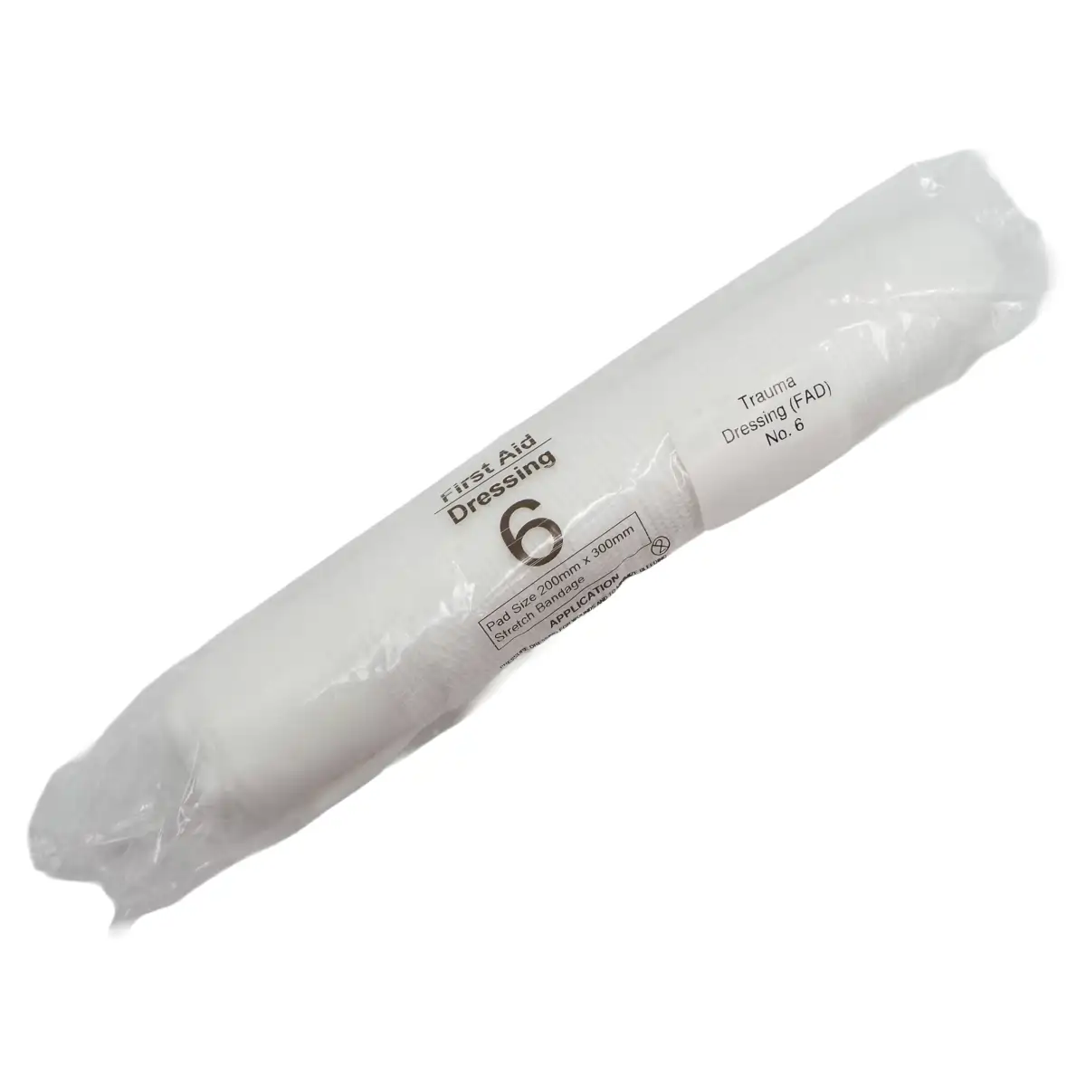 First Aid Dressing (FAD) No. 6 ? Sterile Trauma Pad for Emergency Care & Compliance