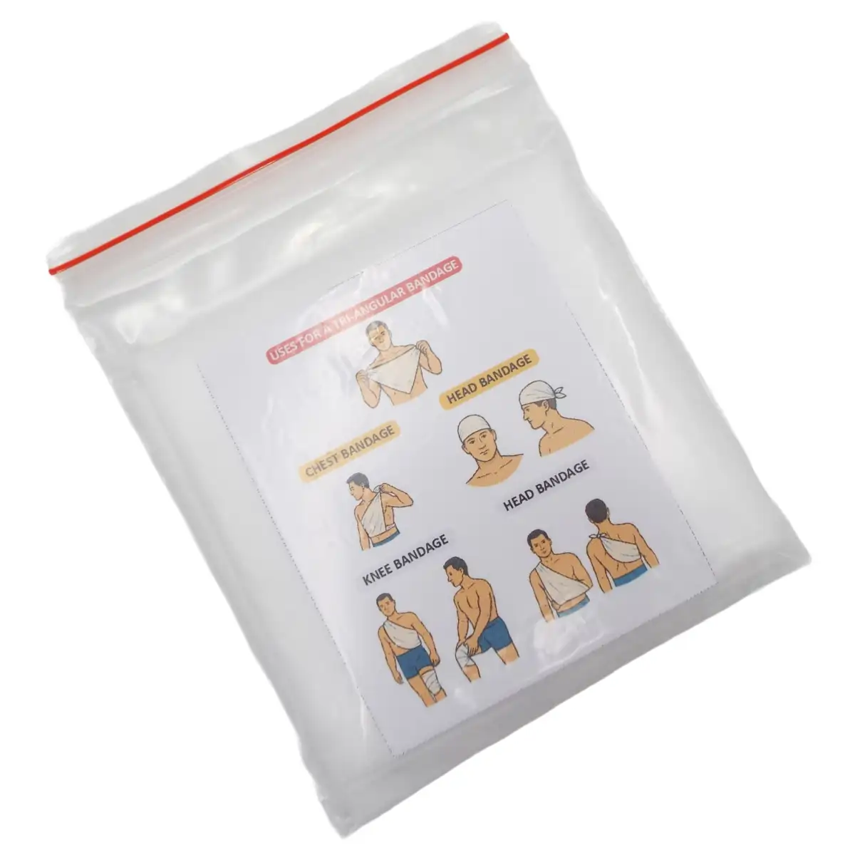 Triangular Bandage ? Non-Woven First Aid Sling & Emergency Wound Support Dressing