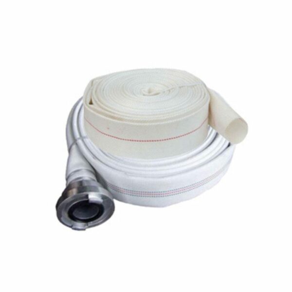 Flathose White canvas 10 Bar 6.5cm