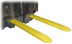 Vestil Fe-4-48 Steel Fork Extensions 4" X 48" 4000 Lb. Capacity, Yellow