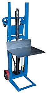 Vestil Hydra-2 Steel Hydra Lift Cart 20" X 16-3/16" 750 Lb. Capacity, Blue