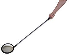 Vestil Sim-8 Acrylic Convex Inspection Mirror 8 Ft. Covered Distance Silver