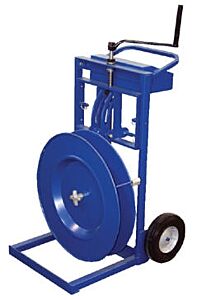 Vestil Strap-Vh Steel Vertical & Horizontal Strapping Cart Blue