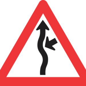 W216 - Concealed Driveway (From Right) Road Sign