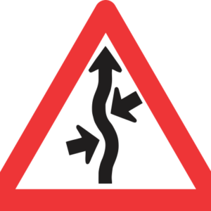 W218 - Concealed Driveway (From Both Sides) Road Sign