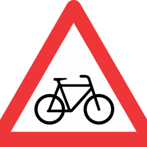 W309 - Cyclists Road Sign