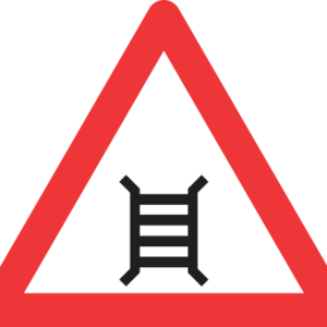 W317 - Motor Gate Road Sign