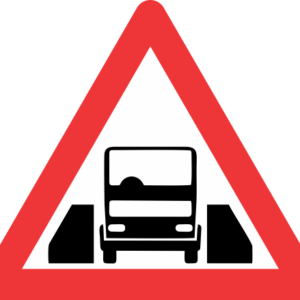 W327 - One Vehicle Width Structure Road Sign