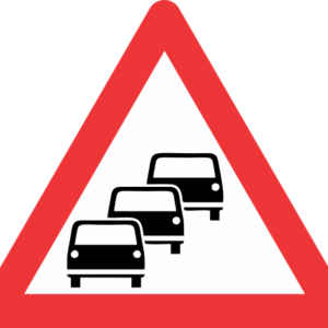 W355 - Congestion Road Sign