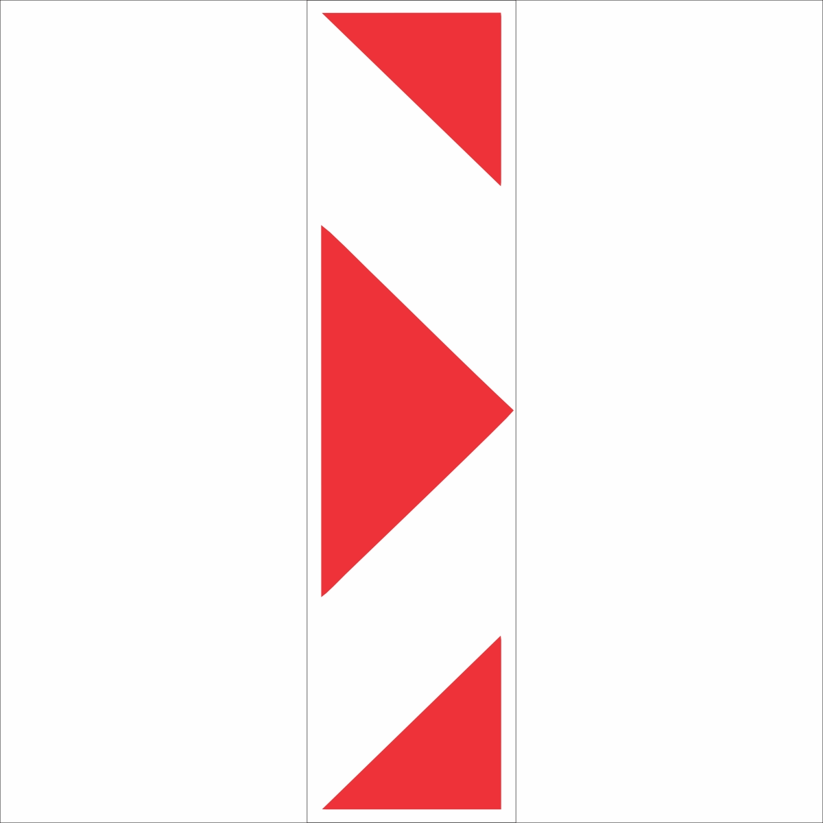 W401 - Danger Plate Road Sign