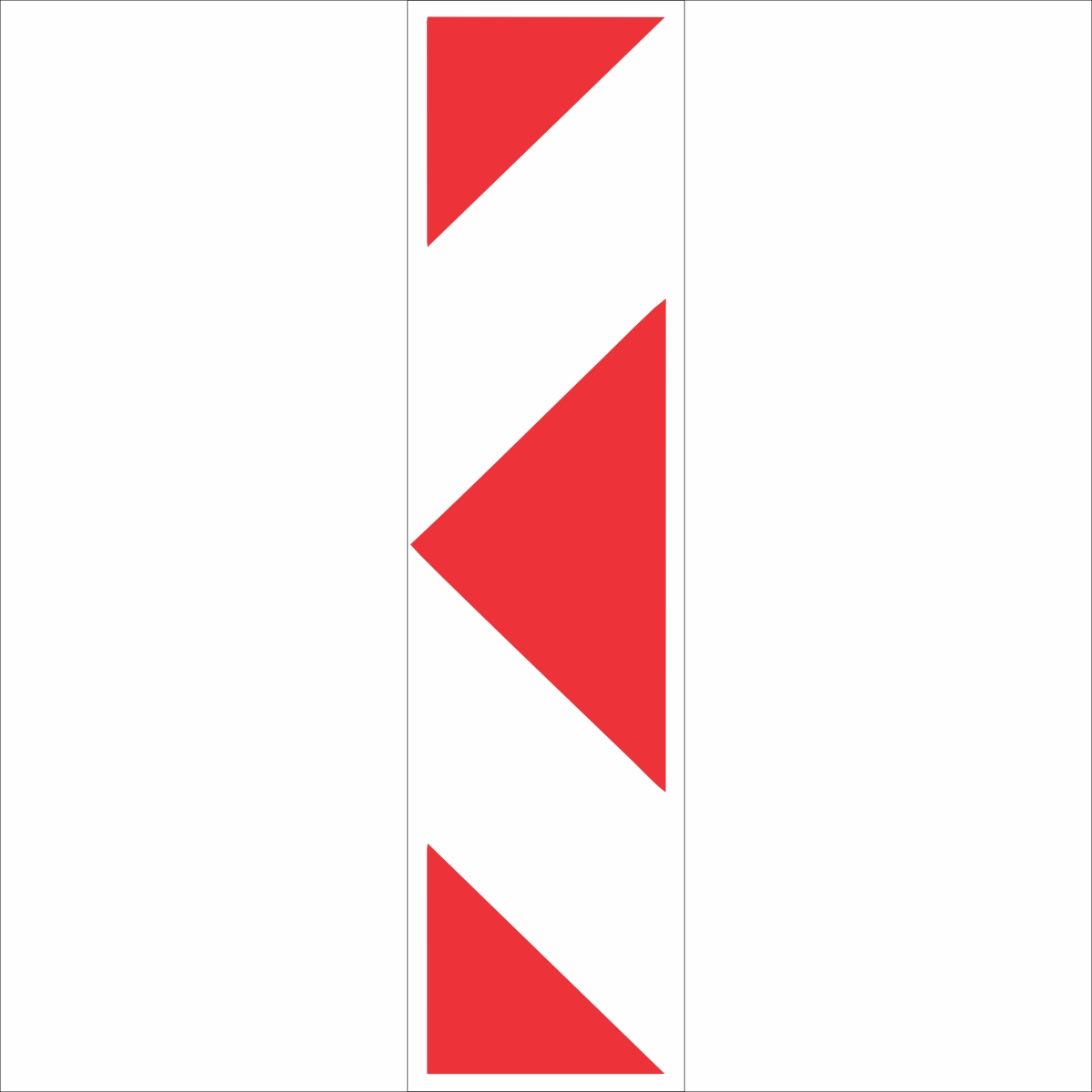 W402 - Danger Plate Road Sign