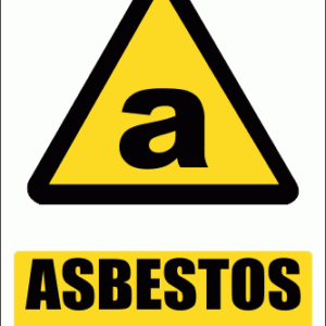 WW13E - Asbestos Hazard Explanatory Safety Sign