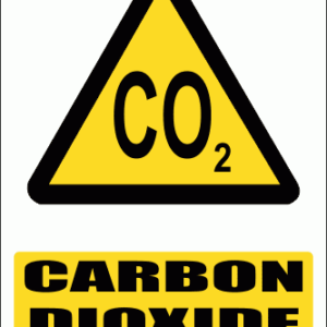 WW15E - Carbon Dioxide Explanatory Safety Sign