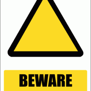 WW1E - General Hazard Explanatory Safety Sign