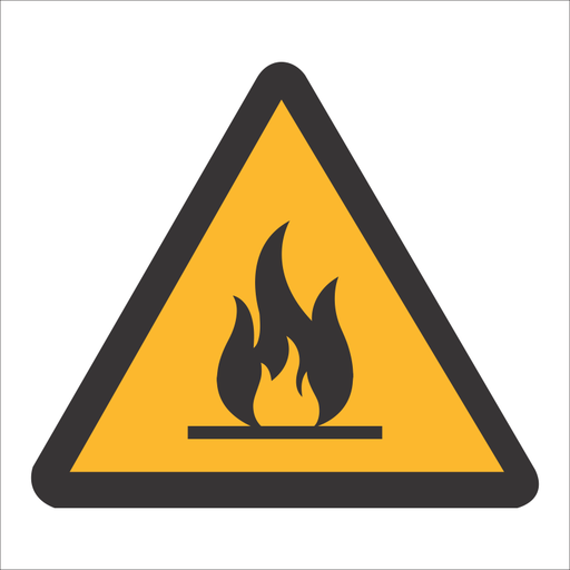 WW2 Fire Hazard 190x190mm