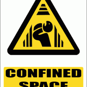 WW28E - Confined Space Hazard Explanatory Safety Sign