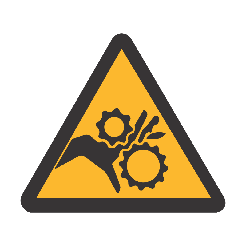 WW39 - SABS Rotating parts safety sign