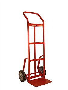 Wesco 156Rn-Hb Heavy Duty Hand Truck W/ Continuous Handle, 8" Moldon Rubber Wheels, 800 Lb. Capacity