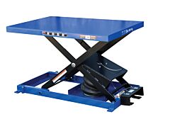 Vestil Ablt-H-2-32 Steel Air Bag Scissor Lift Table 43-3/4" X 35-1/50" 2,000 Lb. Capacity, Orange