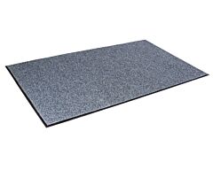 Crown Matting Mnr0072Byc Marathon Indoor Entrance Mat 6' Wide, Custom Length, Blue/Gray