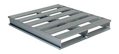 Vestil Ap-4248 Aluminum Heavy Duty Pallet 48 In. X 42-1/8 In. X 6 In. 6000 Lb. Capacity Silver