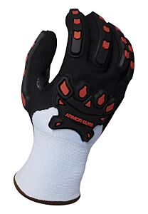 Armor Guys 04-314-2X Winter Cut Gloves, Extraflex Cut Resistant Liner, Nitrile Foam Palm, Nitrile Reinforced Thumb Crotch And 3/4 Fingertip Coating, With Back Protection, Ansi A4, Size 2X-Large
