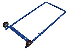 Vestil Asp-Port Steel Portable Dolly Kit For Step Mate Stand Models 5-9/16 In. X 23-1/2 In. X 40-1/4 In. Blue