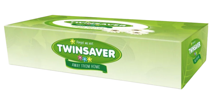 Twinsaver 2 Ply Facial Tissue Refills 40 Packs