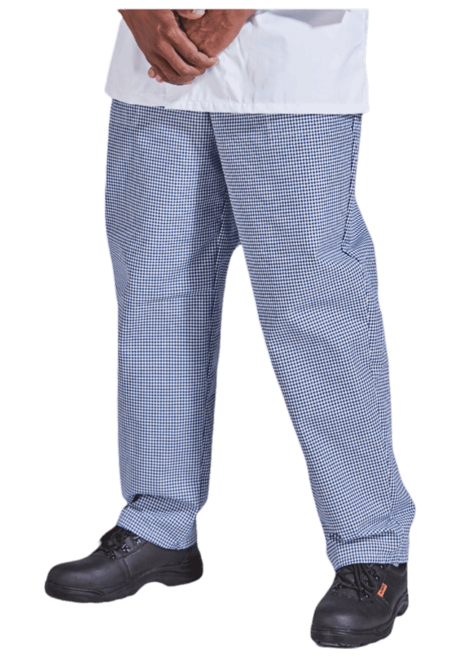 Chef'S Trousers Blue/White