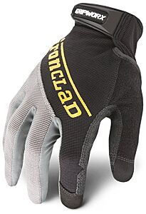 Ironclad Bgw-04-L Gripworx Gloves Black, Size Large