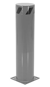 Vestil Bol-36-8.5-Gysg Steel Pipe Safety Bollard 36" X 8-1/2" Gray Semi Gloss