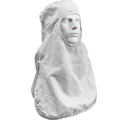 Uniform Technology Chpo-89Wh-L Disctek 2.5 Grid Iso 4, Class 10, Cleanroom Hood - Pull Over, White, Size Large