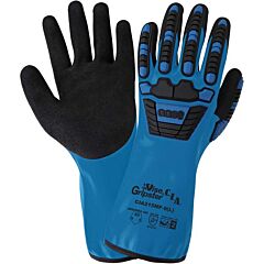 Global Glove Vise Gripster C.I.A. Cia215Mf Supported Chemical Resistant Multi-Hazard Gloves With Impact Protection, Cut Level A2