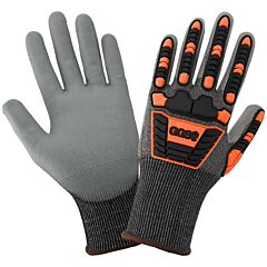 Global Glove Vise Gripster C.I.A. Cia788 18-Gauge Tuffalene? Uhmwpe Cut/Impact Resistant Touch Screen Compatible Gloves, Cut Level A5, Size Medium