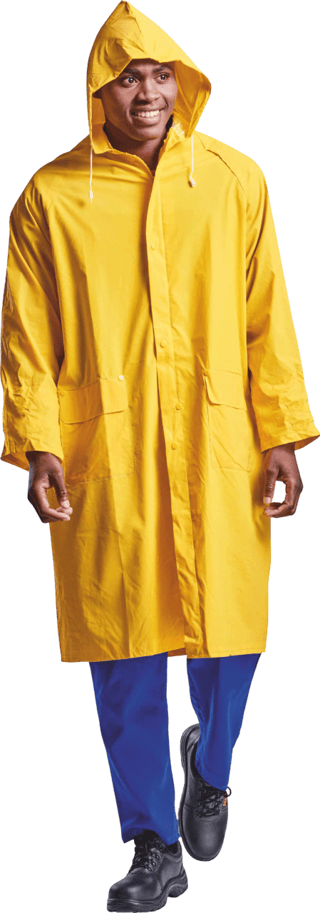 Calf Length Raincoat