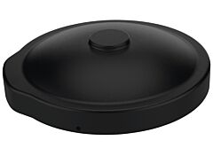 Vestil Dc-P-55-Uf-Bk Low Density Polyethylene Drum Cover 55 Gallon Universal Fit Black