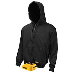 Dewalt Dchj067B-M 20V/12V Max Black Heated Hoodie, 1/Each