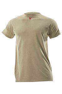 Drifire Df2-Cm-446Ts-Ds-3Xt Short Sleeve Fr Base Layer T-Shirt, Sand, Size 3X-Large/Tall