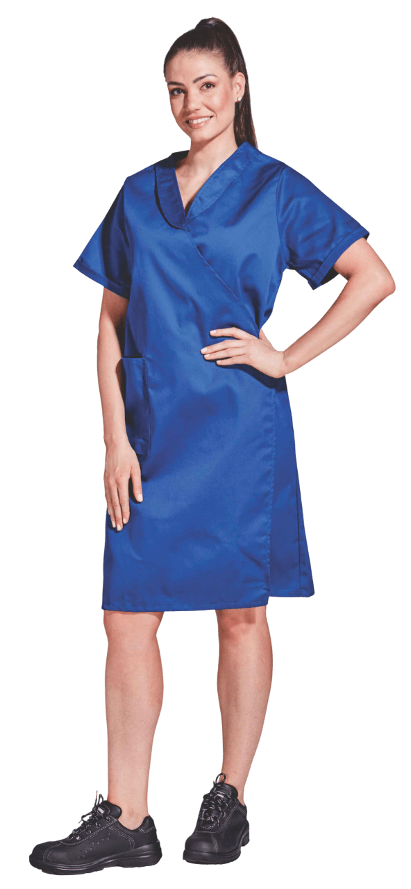 1 Piece Ladies' Short Sleeve Wrapover