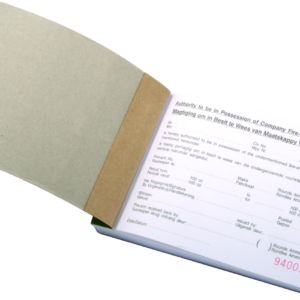 Firearm Permit Book