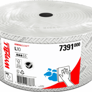 Wipes 7391 Wypall L10 1Ply White