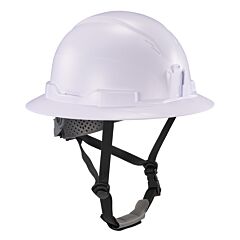 Ergodyne 60540 Skullerz 8963 Full Brim Safety Helmet - Type 2, Class E, White