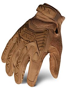Ironclad Exot-Icoy-05-Xl Exo Tactical Operator Impact Gloves, Tpr Impact Protection, Brown, Size X-Large
