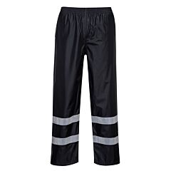 Portwest F441 Classic Iona Rain Pants, Black, Size X-Large
