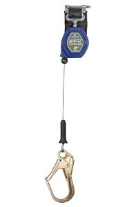 Falltech 82808Sp3F 8' Cable Ft-X Class 2 Le Srl, Single-Leg With Steel Narrow Nose Rebar Hooks