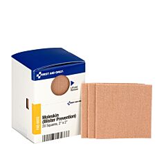 First Aid Only Fae-6033 Sc Refill Moleskin Blister Bandages, 20/Box