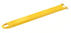 Vestil Fe-4-54-P-Each Steel Single Fork Extension 4 In. X 54 In. 4000 Lb. Capacity Black