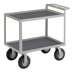 Little Giant Gl-2436-9Pm Instrument Cart With Hand Guard, 24"W X 36"L, 1200 Lb Capacity